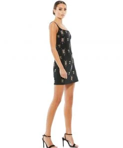 Mac Duggal Jewel Embellished Sleeveless Cocktail Dress 9 Mac Duggal Jewel Embellished Sleeveless Cocktail Dress