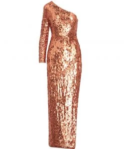 Mac Duggal Shop For Sequined One Sleeve High Slit Gown 13 Mac Duggal Shop For Sequined One Sleeve High Slit Gown