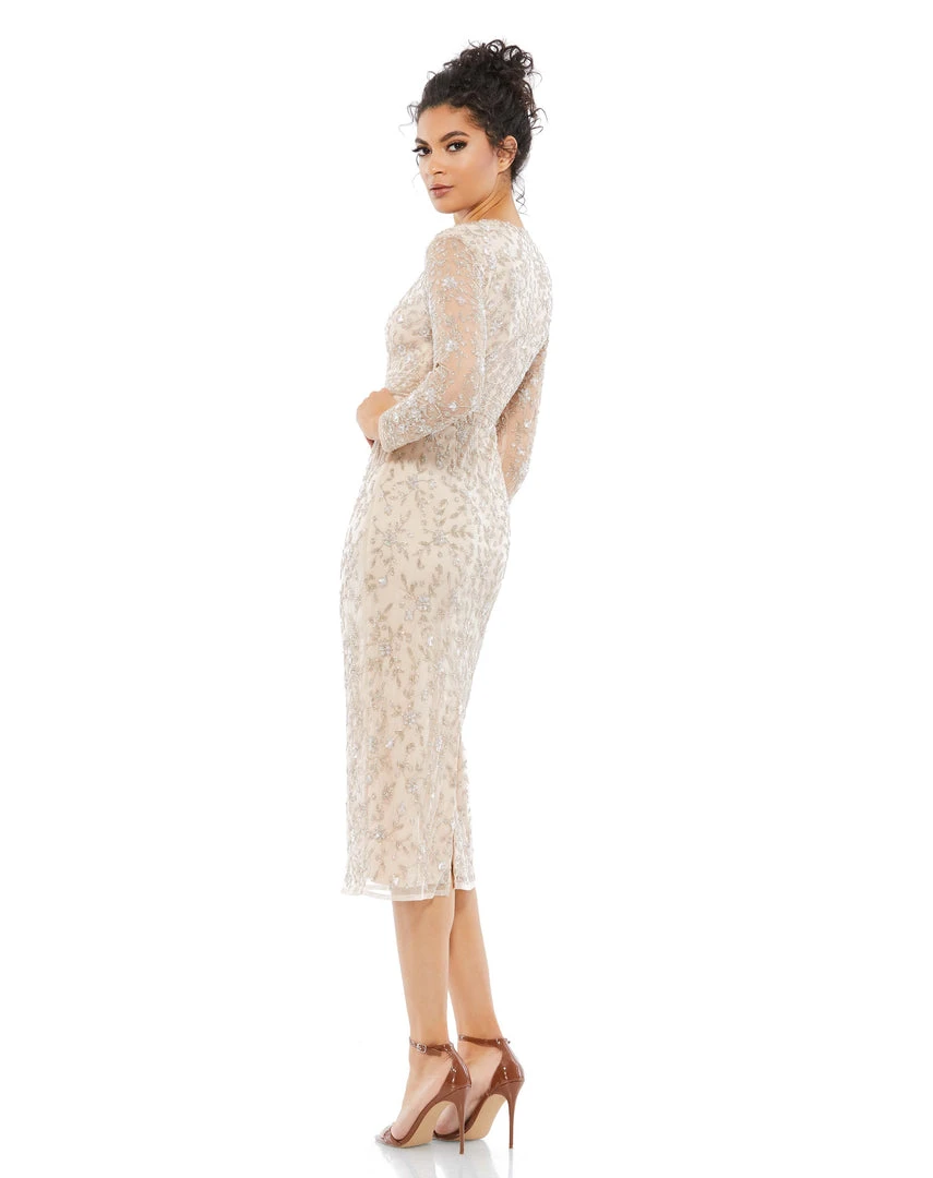 Mac Duggal Embellished Illusion Sleeve Cocktail Dress Shop For 2 Mac Duggal Embellished Illusion Sleeve Cocktail Dress Shop For