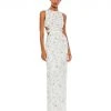 Mac Duggal Shop For Beaded Sleeveless High Neck Cut-Out Column Gown