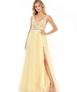 Mac Duggal Shop For Embellished Tulle Ball Gown