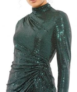 Ieena For Mac Duggal Shop For High Neck Disco Stretch Mini Dress 6 Ieena For Mac Duggal Shop For High Neck Disco Stretch Mini Dress