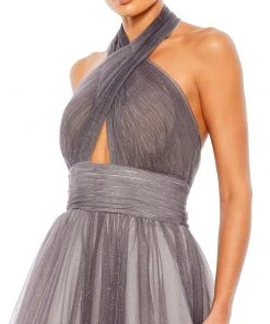 Mac Duggal Glitter Ombre Criss Cross Neck Ballgown Shop For 6 Mac Duggal Glitter Ombre Criss Cross Neck Ballgown Shop For