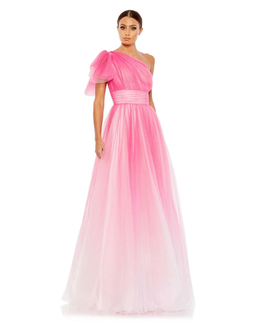 Mac Duggal Shop For Glitter Ombre Ruffled One Shoulder Ballgown 1 Mac Duggal Shop For Glitter Ombre Ruffled One Shoulder Ballgown