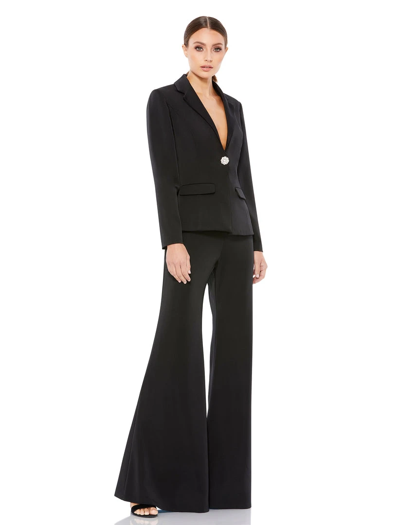 Ieena For Mac Duggal Jumpsuits & Rompers Two Piece Blazer & Wide Leg Pant Suit 4 Ieena For Mac Duggal Jumpsuits & Rompers Two Piece Blazer & Wide Leg Pant Suit