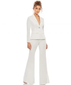 Ieena For Mac Duggal Jumpsuits & Rompers Two Piece Blazer & Wide Leg Pant Suit