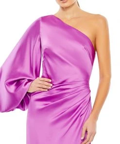 Ieena For Mac Duggal Shop For Satin Puff Sleeve Gown 11 Ieena For Mac Duggal Shop For Satin Puff Sleeve Gown