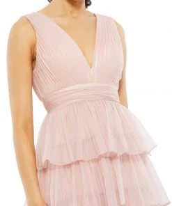 Ieena For Mac Duggal Shop For Ruffle Tiered Sleeveless Gown 5 Ieena For Mac Duggal Shop For Ruffle Tiered Sleeveless Gown