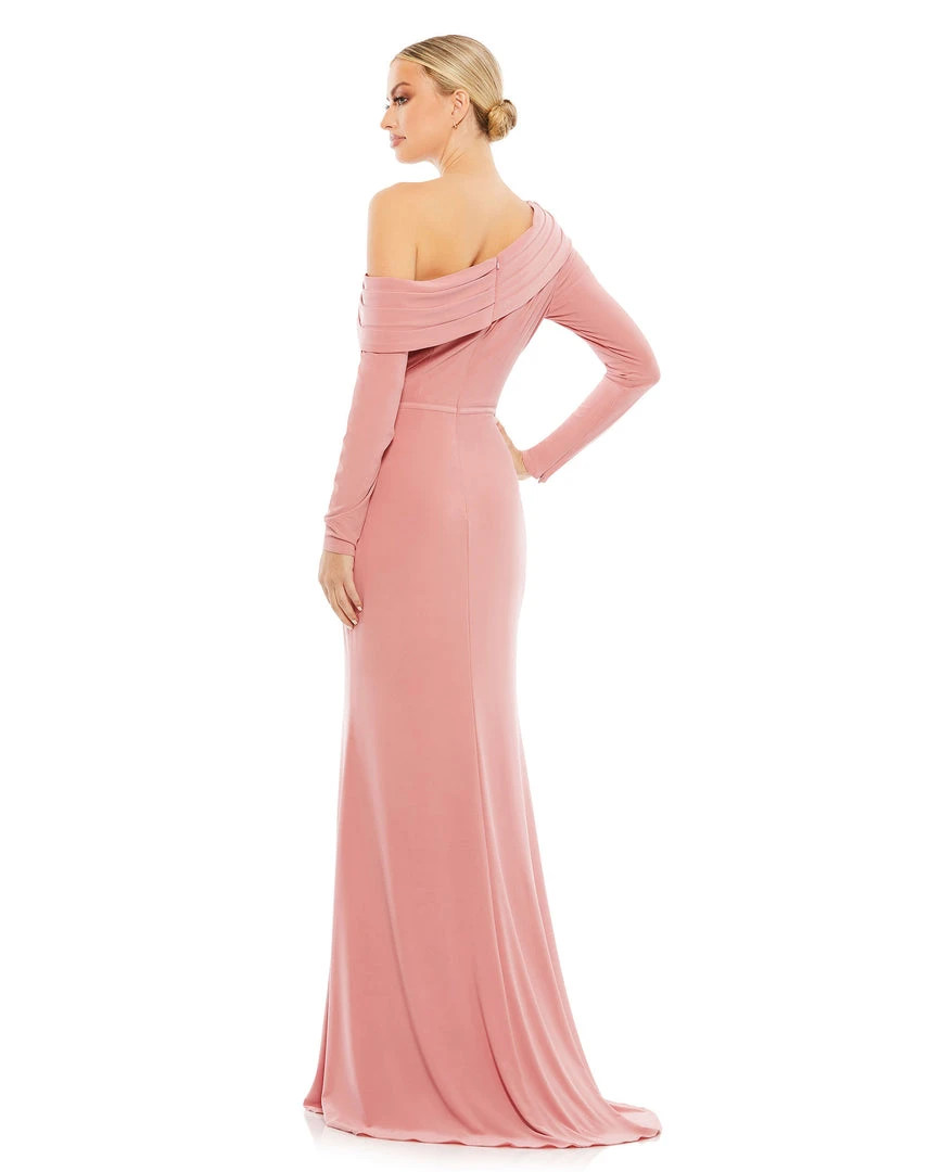 Ieena For Mac Duggal Drop Shoulder Long Sleeve Column Gown Shop For 5 Ieena For Mac Duggal Drop Shoulder Long Sleeve Column Gown Shop For