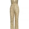 Mac Duggal Jumpsuits & Rompers Gold Embellished Jumpsuit | Sample | Sz. 4