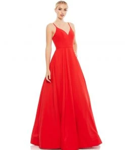 Ieena For Mac Duggal Classic A-Line V-Neck Ballgown Shop For 29 Ieena For Mac Duggal Classic A-Line V-Neck Ballgown Shop For