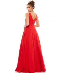 Ieena For Mac Duggal Shop For Classic Sleeveless A-Line Ball Gown