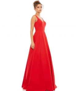 Ieena For Mac Duggal Shop For Classic Sleeveless A-Line Ball Gown