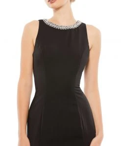 Ieena For Mac Duggal Shop For Embellished Neck Trumpet Gown