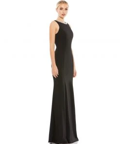 Ieena For Mac Duggal Shop For Embellished Neck Trumpet Gown