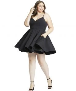 Mac Duggal Sweetheart Low Back Fit & Flare Dress | Final Sale Shop For