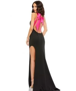 Mac Duggal Shop For One Shoulder Statement Bow Gown