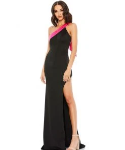 Mac Duggal Shop For One Shoulder Statement Bow Gown