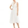 Mac Duggal Shop For Plunging Ruffled A-Line Cocktail Dress