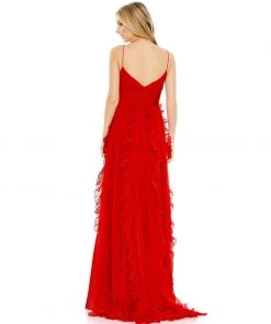 Ieena For Mac Duggal Pleated Sleeveless Flowy Gown Shop For