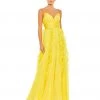 Ieena For Mac Duggal Pleated Sleeveless Flowy Gown Shop For