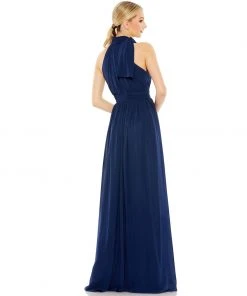 Ieena For Mac Duggal High Neck Chiffon Gown 19 Ieena For Mac Duggal High Neck Chiffon Gown