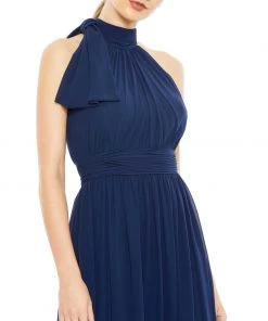 Ieena For Mac Duggal High Neck Chiffon Gown 20 Ieena For Mac Duggal High Neck Chiffon Gown