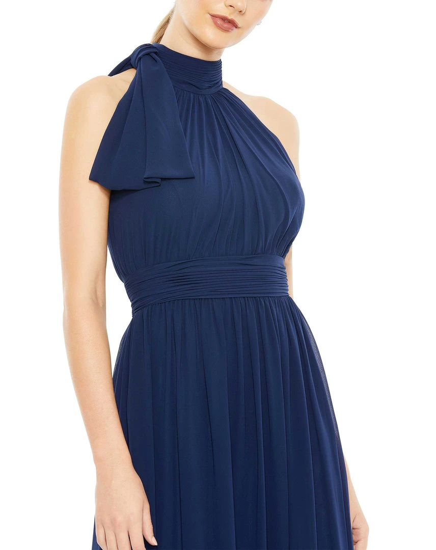 Ieena For Mac Duggal High Neck Chiffon Gown 9 Ieena For Mac Duggal High Neck Chiffon Gown