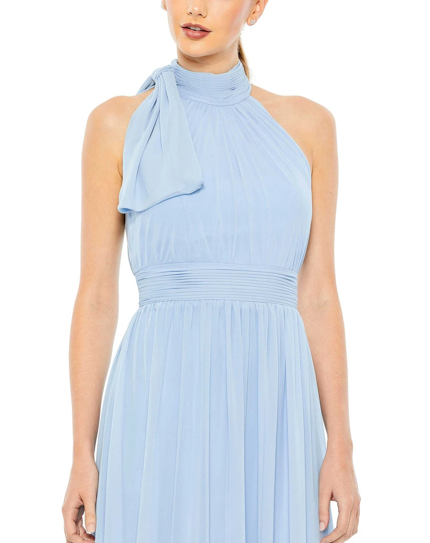 Ieena For Mac Duggal High Neck Chiffon Gown 6 Ieena For Mac Duggal High Neck Chiffon Gown