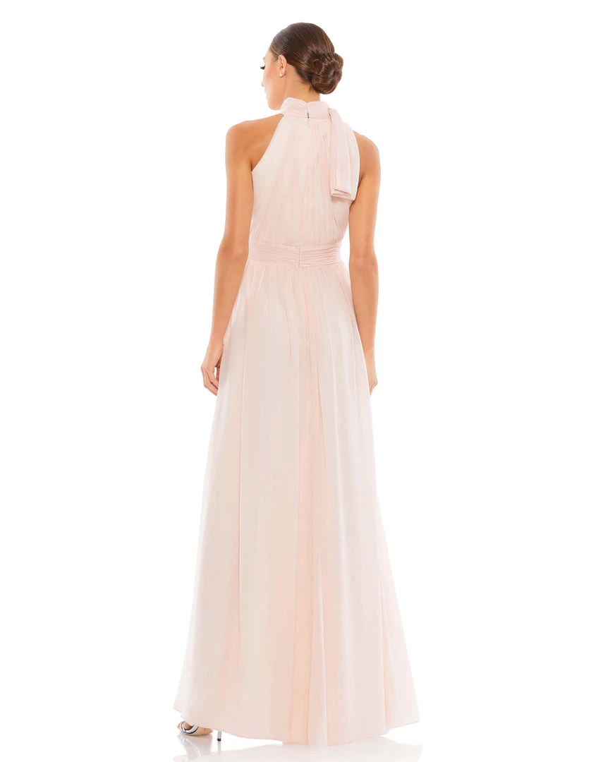 Ieena For Mac Duggal High Neck Chiffon Gown 2 Ieena For Mac Duggal High Neck Chiffon Gown