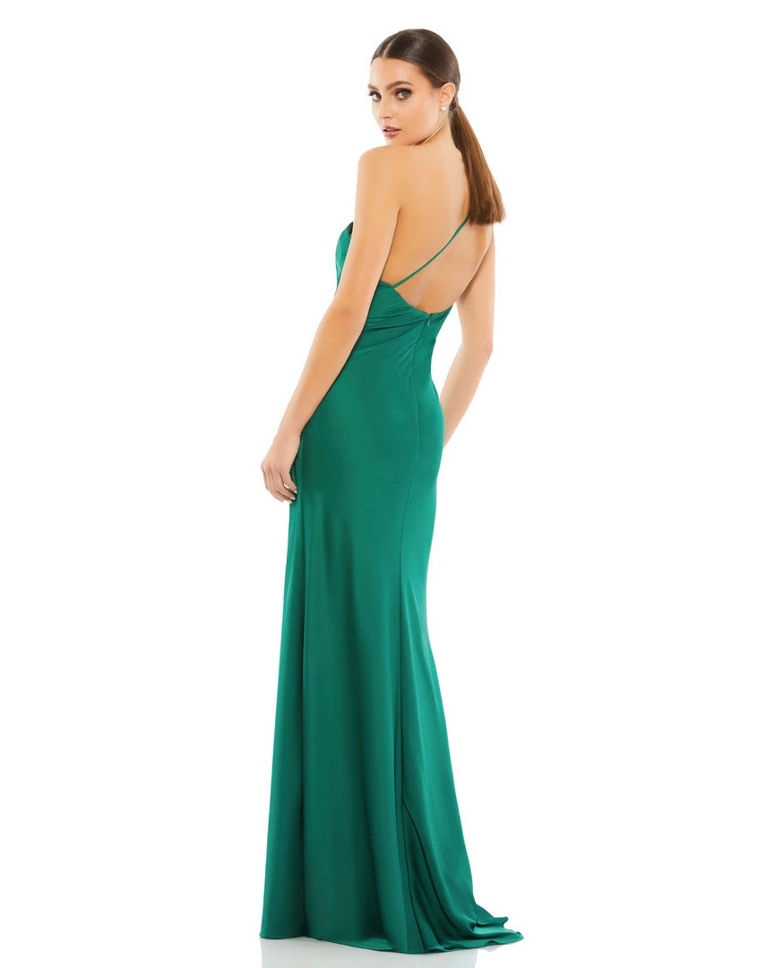 Ieena For Mac Duggal One Shoulder Double Strap Satin Gown Shop For 6 Ieena For Mac Duggal One Shoulder Double Strap Satin Gown Shop For