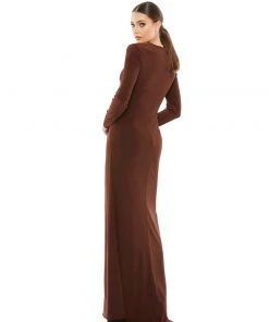 Ieena For Mac Duggal Shop For Keyhole Gathered Waist Jersey Gown 11 Ieena For Mac Duggal Shop For Keyhole Gathered Waist Jersey Gown