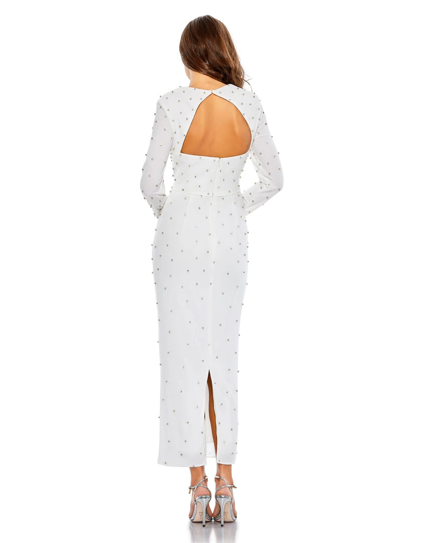 Ieena For Mac Duggal Allover Rhinestone Long Sleeve Dress New Arrivals 8 Ieena For Mac Duggal Allover Rhinestone Long Sleeve Dress New Arrivals