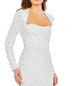 Ieena For Mac Duggal Allover Rhinestone Long Sleeve Dress New Arrivals 17 Ieena For Mac Duggal Allover Rhinestone Long Sleeve Dress New Arrivals