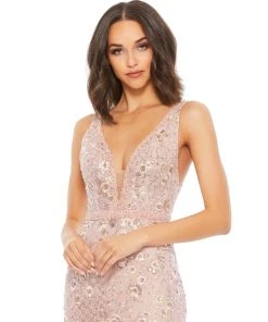Mac Duggal Shop For Floral Embellished Sleeveless Plunge Neck Gown 8 Mac Duggal Shop For Floral Embellished Sleeveless Plunge Neck Gown