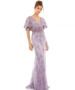 Mac Duggal Vintage Lilac Evening Gown Shop For