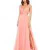 Mac Duggal Shop For Chiffon Beaded Cap Sleeve A Line Gown