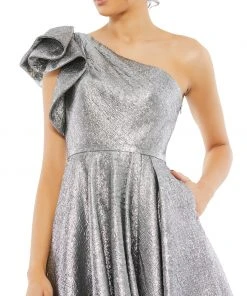 Mac Duggal Shop For One Shoulder Bow Midi Dress 11 Mac Duggal Shop For One Shoulder Bow Midi Dress