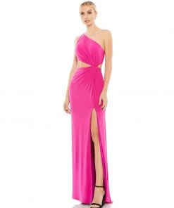 Ieena For Mac Duggal Shop For One Shoulder Cut Out Gown
