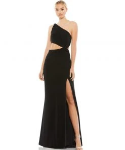 Ieena For Mac Duggal Shop For One Shoulder Cut Out Gown