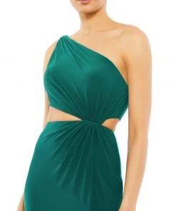 Ieena For Mac Duggal Shop For One Shoulder Cut Out Gown