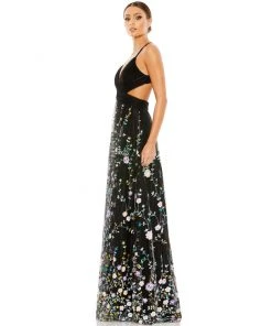 Mac Duggal Embellished Criss Cross Sleeveless Gown Shop For 5 Mac Duggal Embellished Criss Cross Sleeveless Gown Shop For