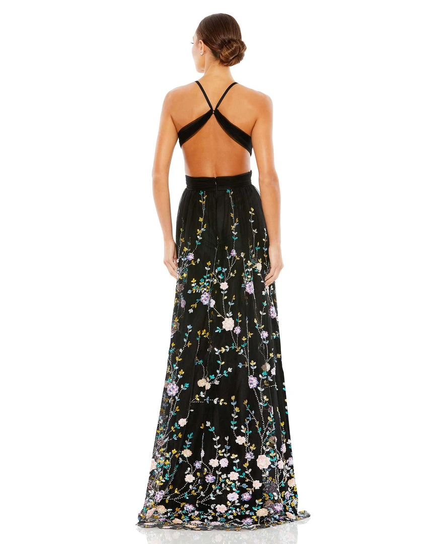 Mac Duggal Embellished Criss Cross Sleeveless Gown Shop For 2 Mac Duggal Embellished Criss Cross Sleeveless Gown Shop For