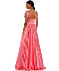 Mac Duggal Tie Shoulder Sweetheart Ballgown Shop For
