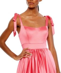 Mac Duggal Tie Shoulder Sweetheart Ballgown Shop For