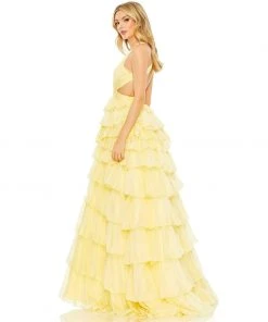 Mac Duggal Shop For Chiffon Layered Cut Out Ballgown 14 Mac Duggal Shop For Chiffon Layered Cut Out Ballgown