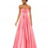 Mac Duggal Shop For Bow Sweetheart Strapless A Line Gown