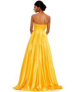Mac Duggal Shop For Bow Sweetheart Strapless A Line Gown 11 Mac Duggal Shop For Bow Sweetheart Strapless A Line Gown