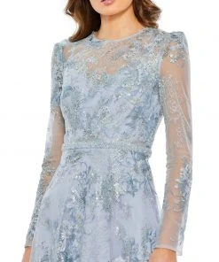 Mac Duggal Embellished Illusion Long Sleeve Midi Dress Shop For 11 Mac Duggal Embellished Illusion Long Sleeve Midi Dress Shop For