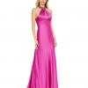 Mac Duggal Shop For Beaded Halter Keyhole Column Gown